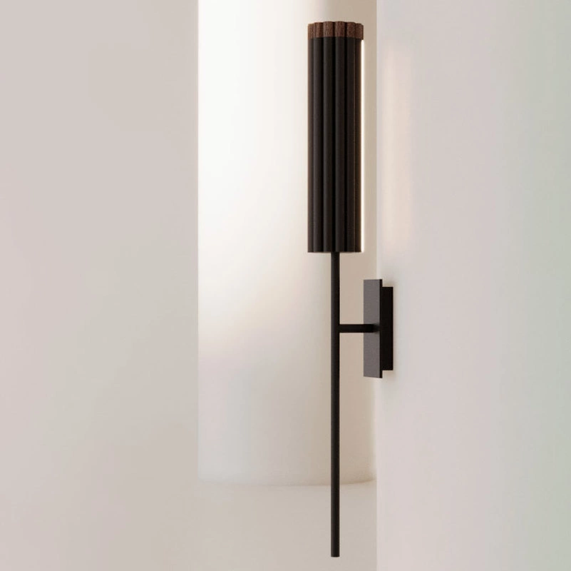 Настенный светильник Niro песочный/матовый черный Aromas del Campo