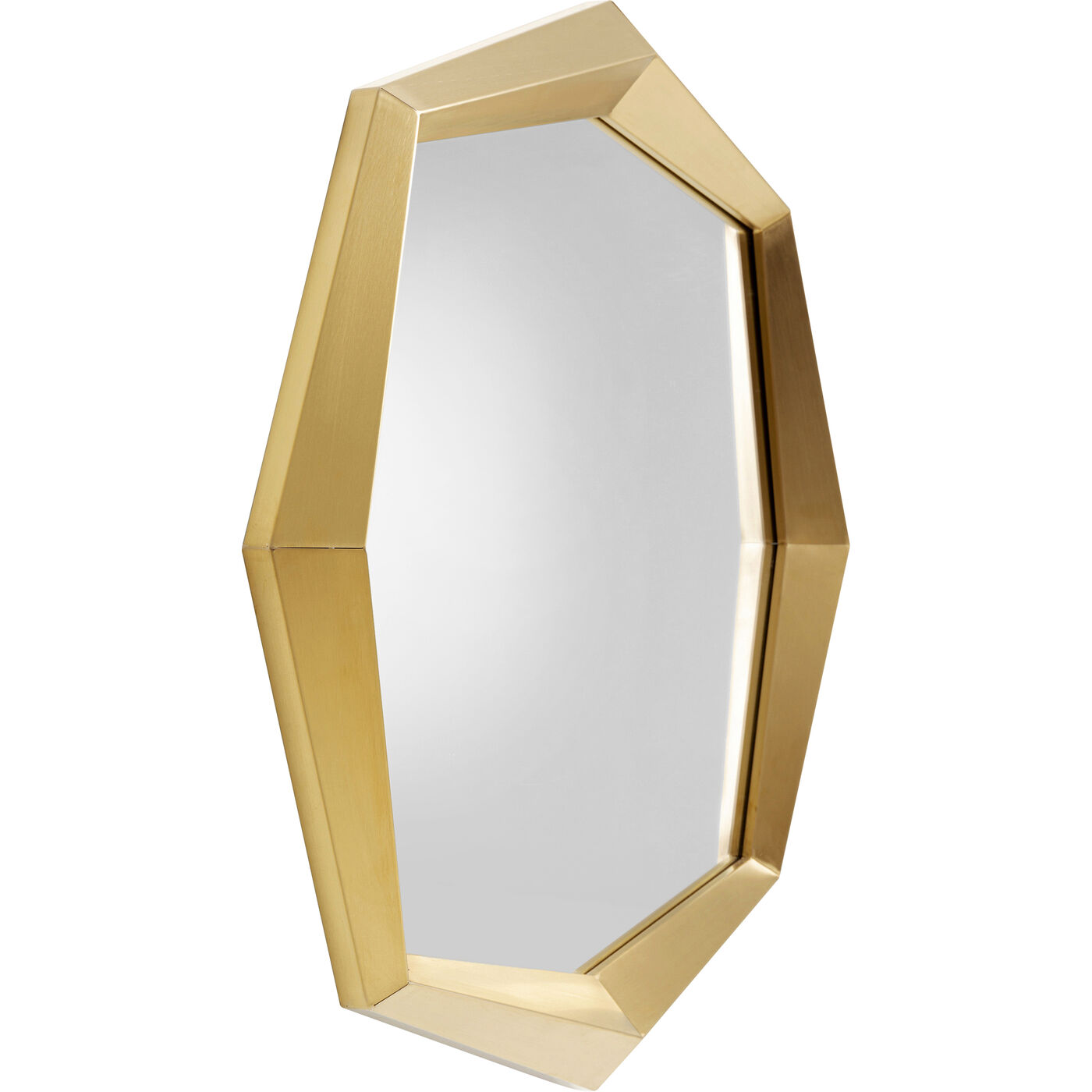 Зеркало настенное Octagon Gold 80x80cm KARE 70728