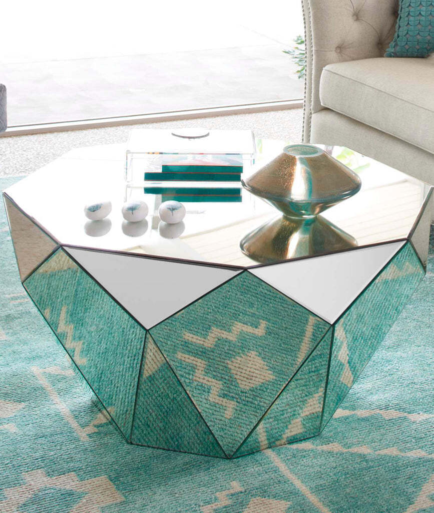 Зеркальный кофейный стол Нокс Louvre Home LHT109