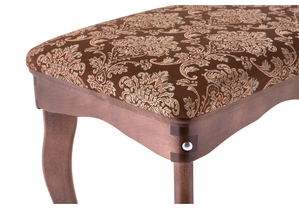 Банкетка Woodville Амадео орех / шоколад 318607