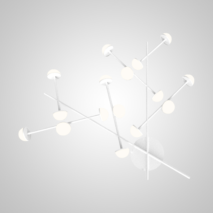 Настенный светильник HILVI WALL L83 White by ImperiumLoft