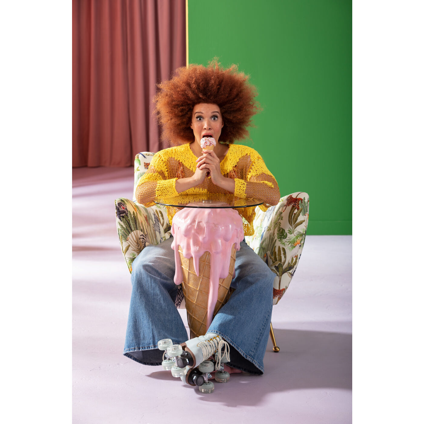 Столик приставной KARE Ice 86832