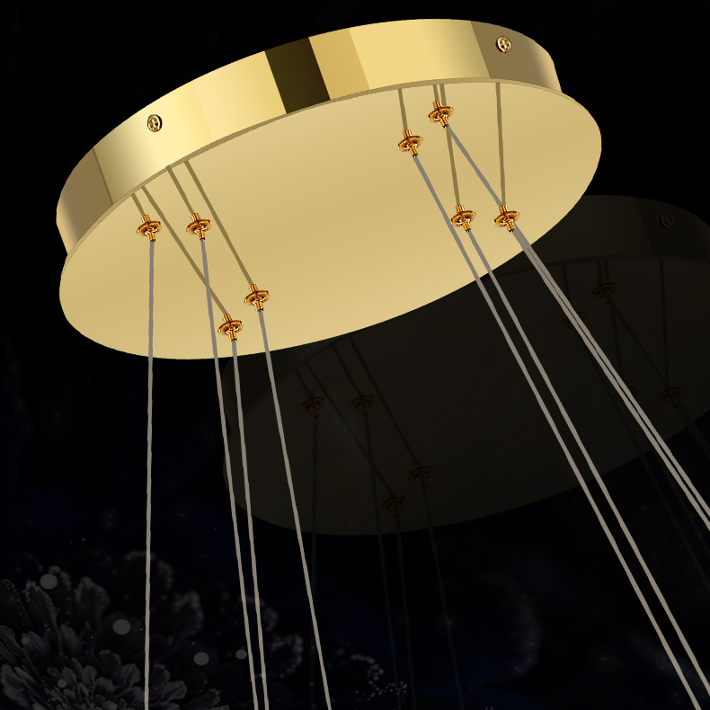 Подвесная люстра BERTOLDA B LUX D56+78 by ImperiumLoft