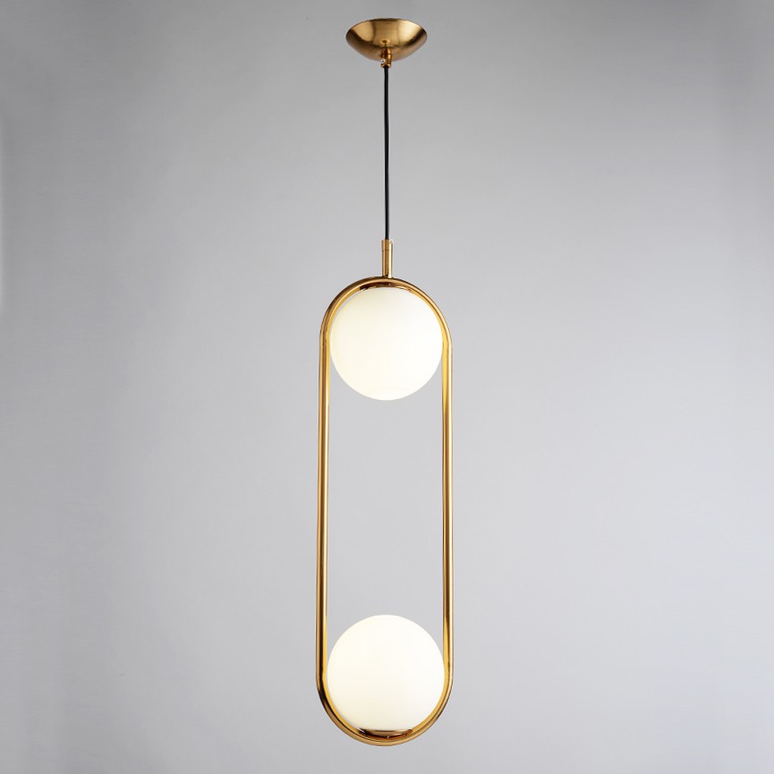 Подвесной Светильник Hoop Duo Бронза By Imperiumloft