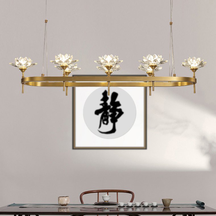 Подвесная Люстра Lotos Long 8 By Imperiumloft