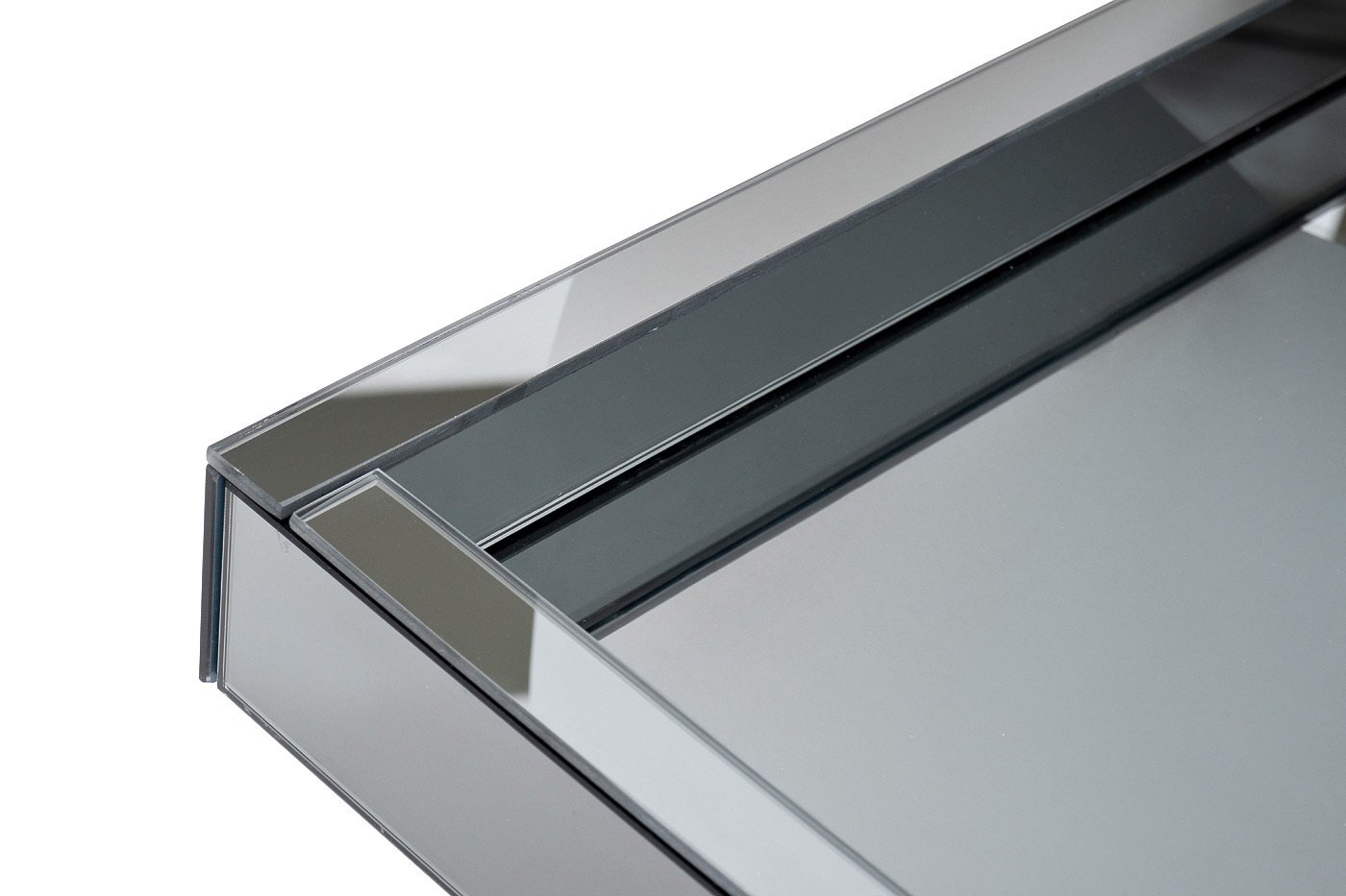 Стол сервировочный зеркальный матовый/золото Garda Decor KFG134