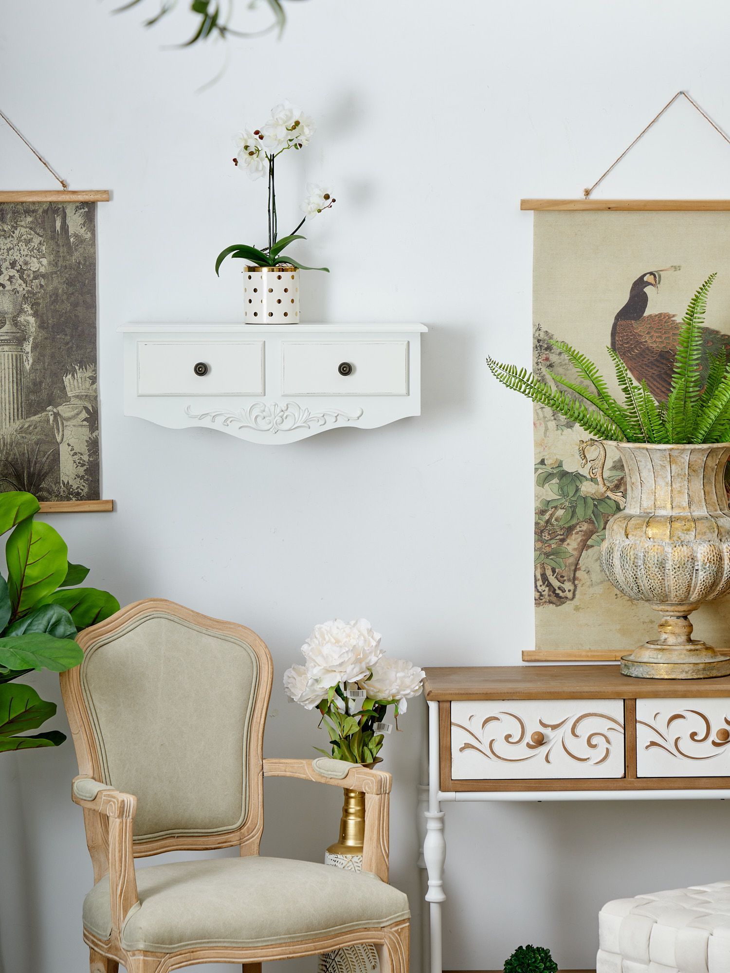 Полка с ящиками Glasar 39-070