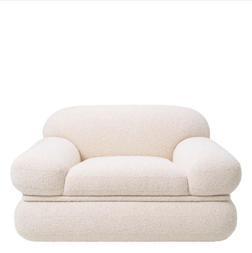 Кресло Eichholtz MÉNARD BOUCLÉ CREAM 117457