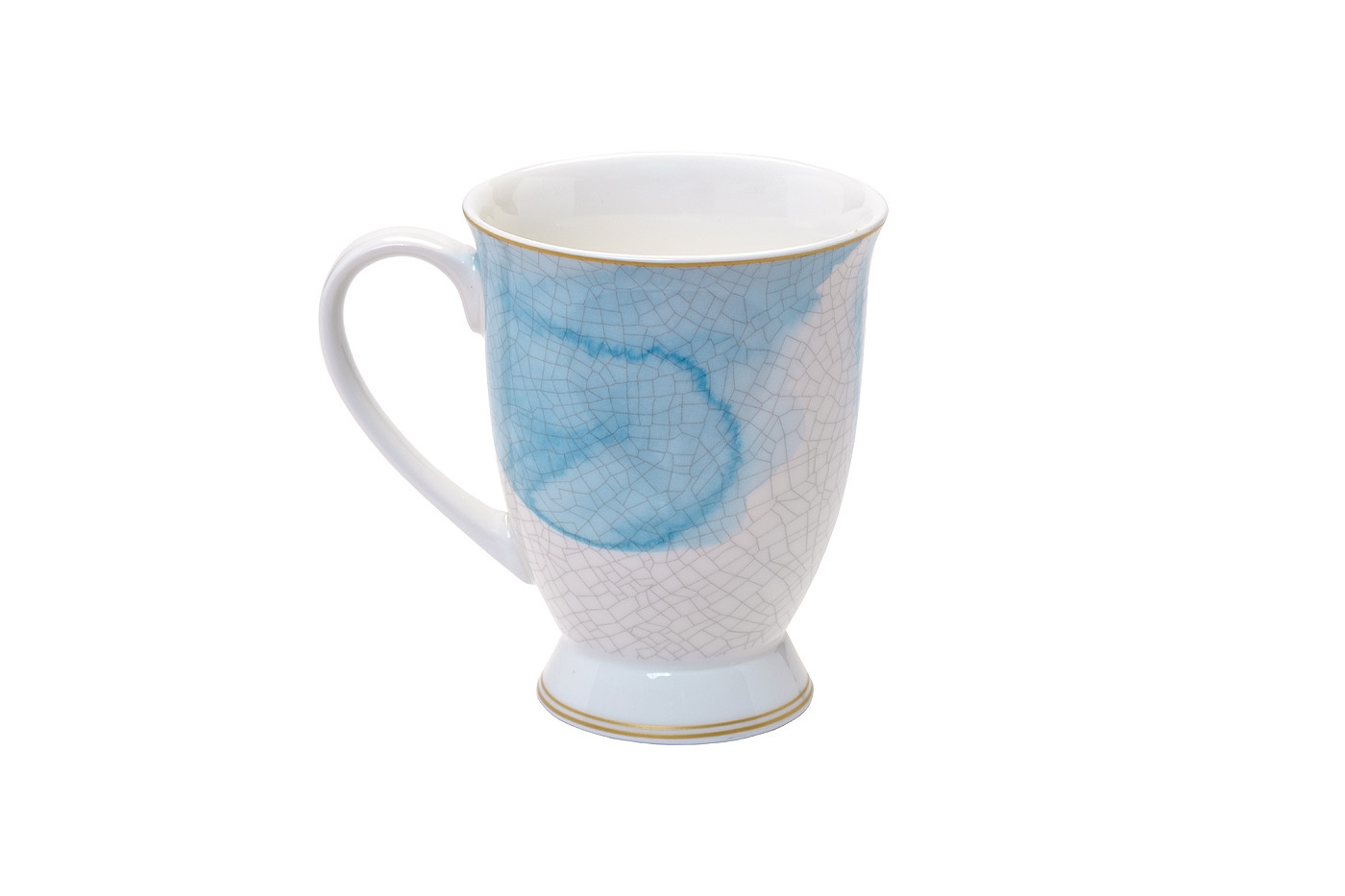 Кружка "Azzuro" 300 мл в упаковке Garda Decor 26FC-KRUZH-AZZURO-300