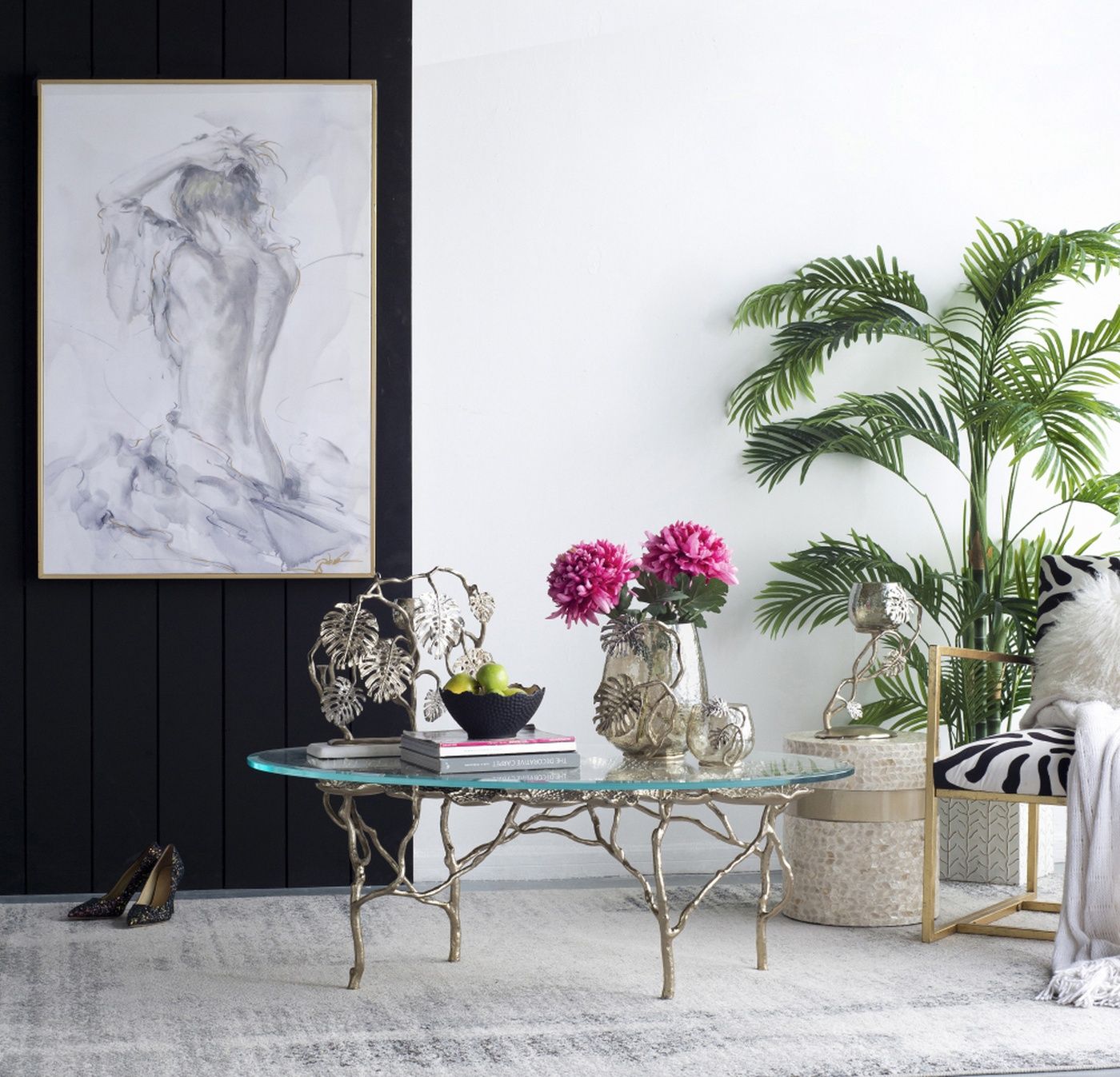 Подсвечник настольный Glasar 48461