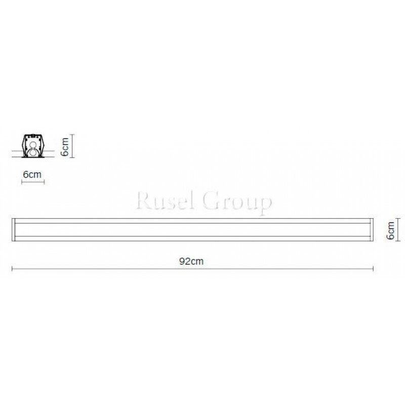 Встраиваемый светильник Fabbian Slot F15 F03 61