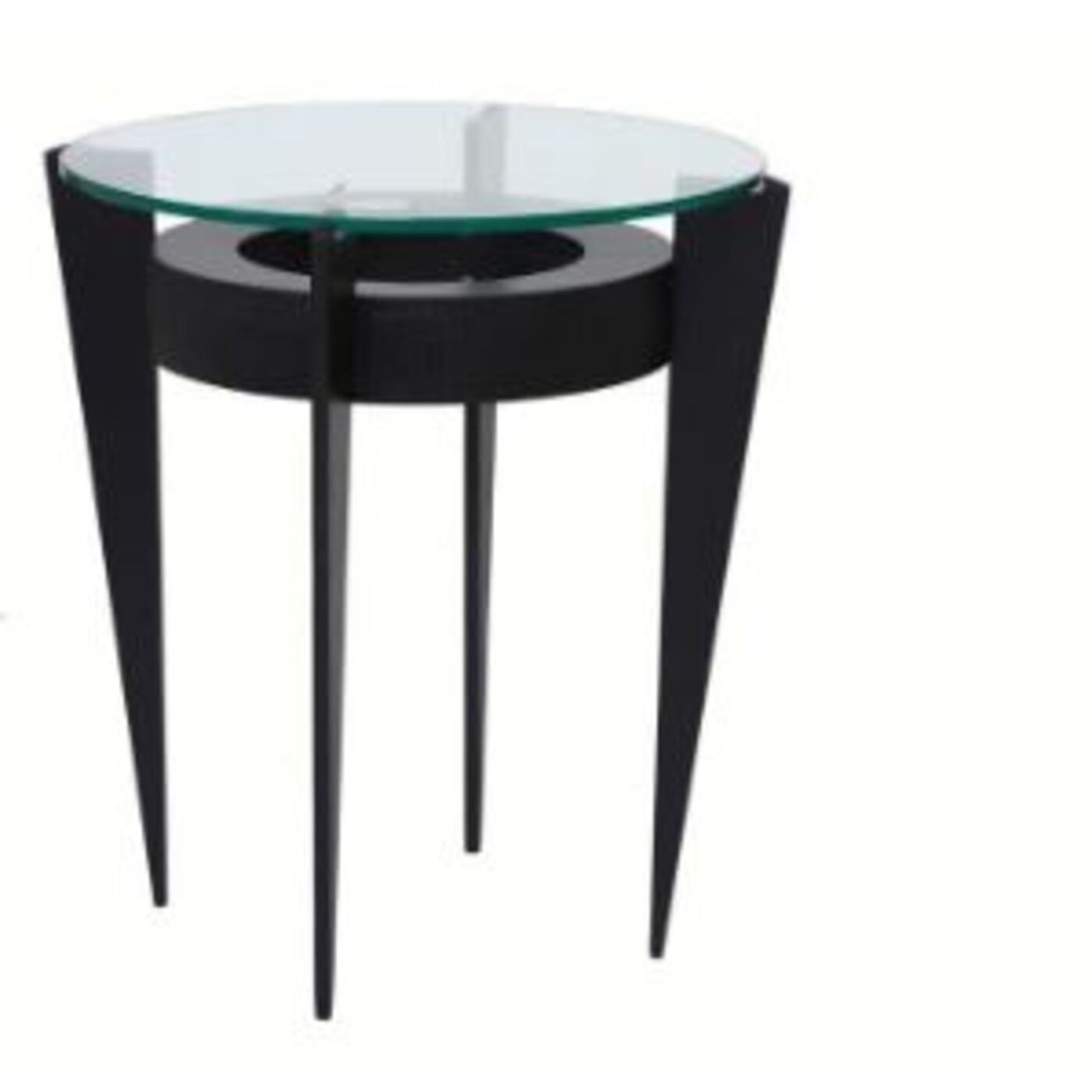 Стол приставной Nino Black Ø41cm KARE 71286