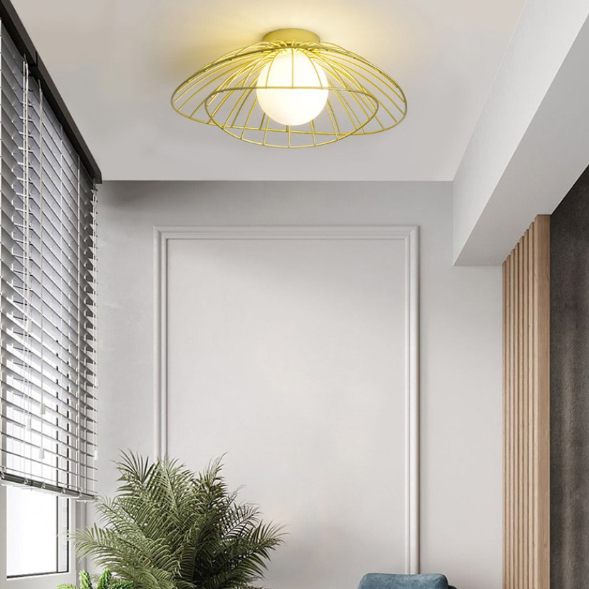 Полоточный светильник JARDIN Gold by ImperiumLoft