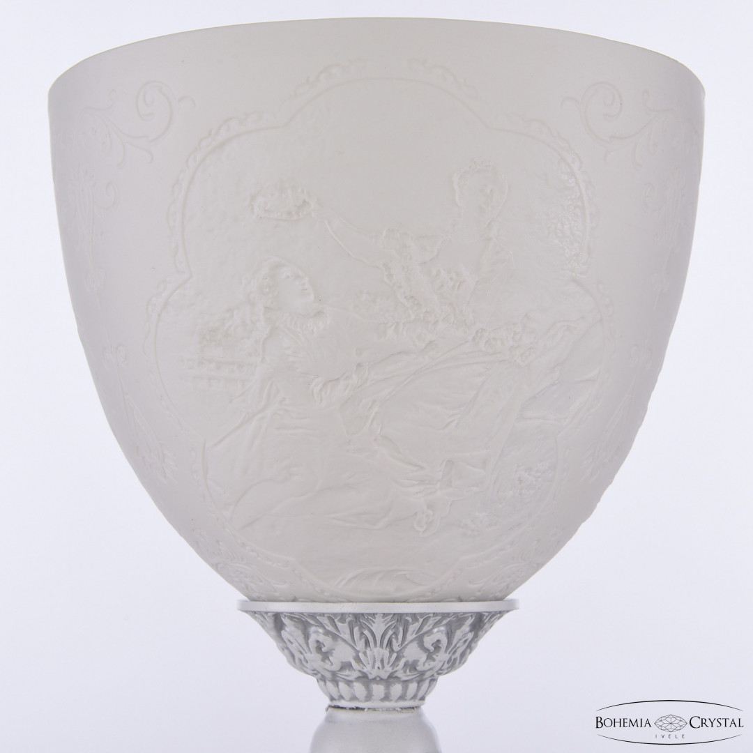 Настольная лампа с костяным фарфором AL79100L/15 WMN P1 Pair Bohemia Ivele Crystal