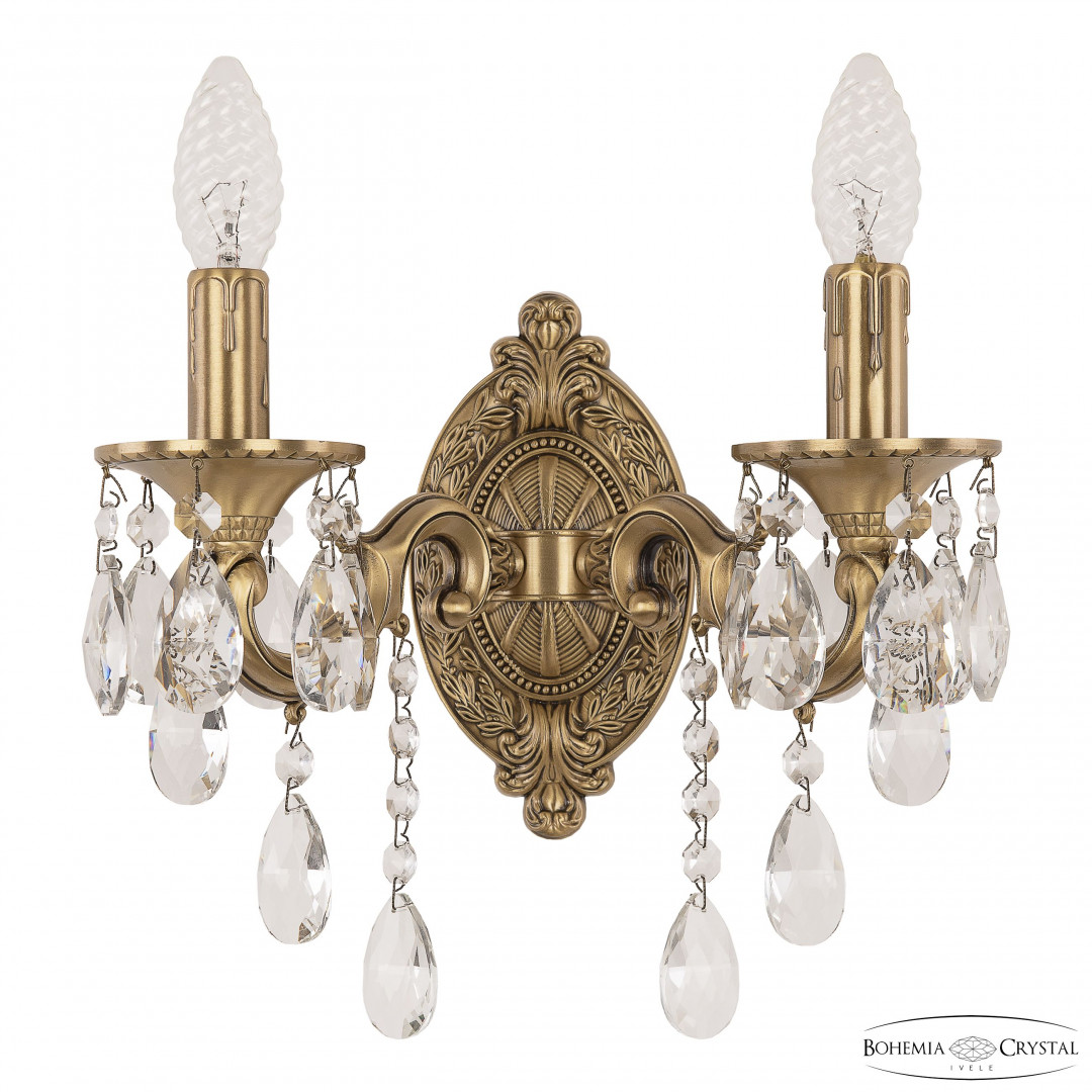Бра бронзовые 7301B11/2/125 B FP Bohemia Ivele Crystal