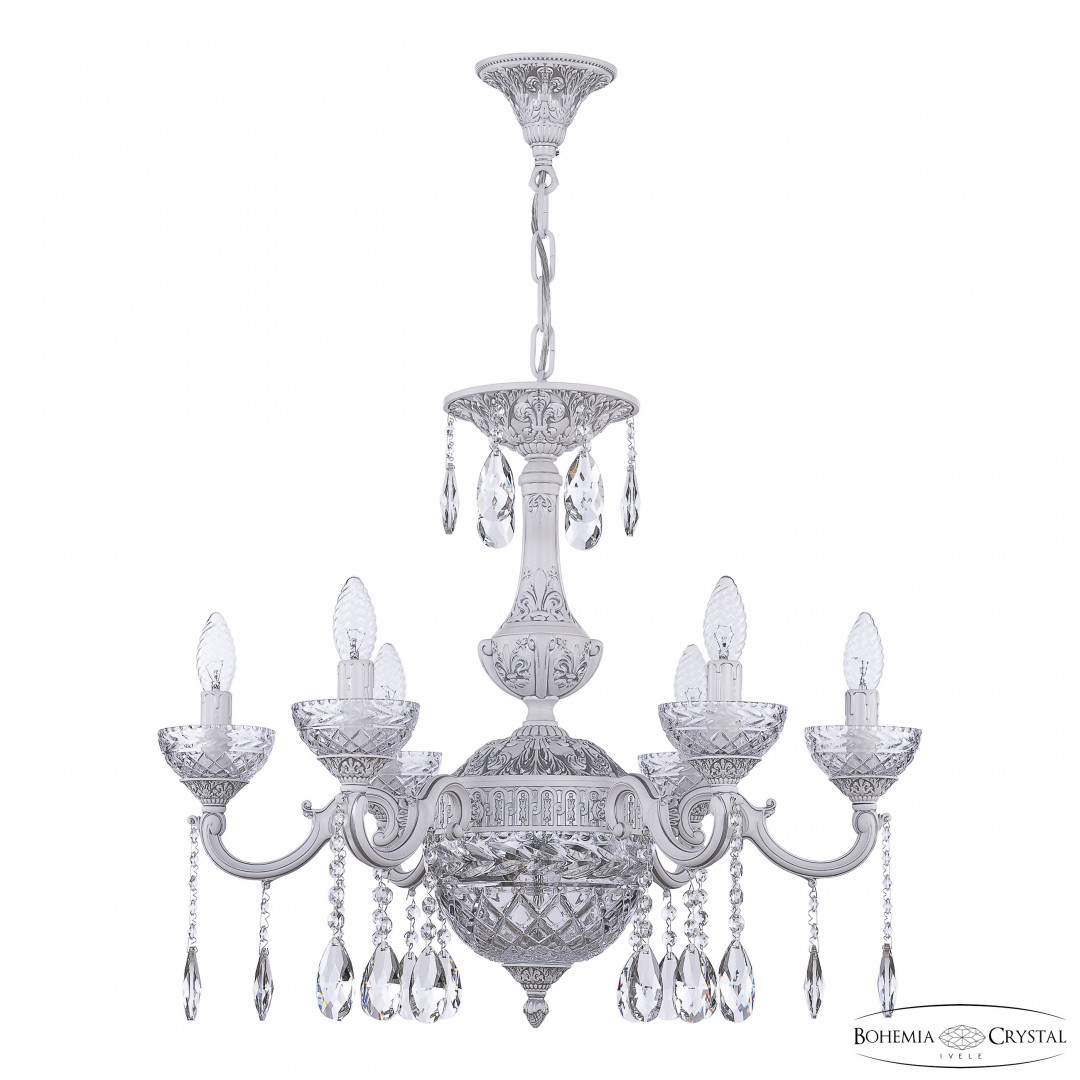 Люстра хрустальная AL78101P/6/175 A WMN P Clear/M-1F Bohemia Ivele Crystal