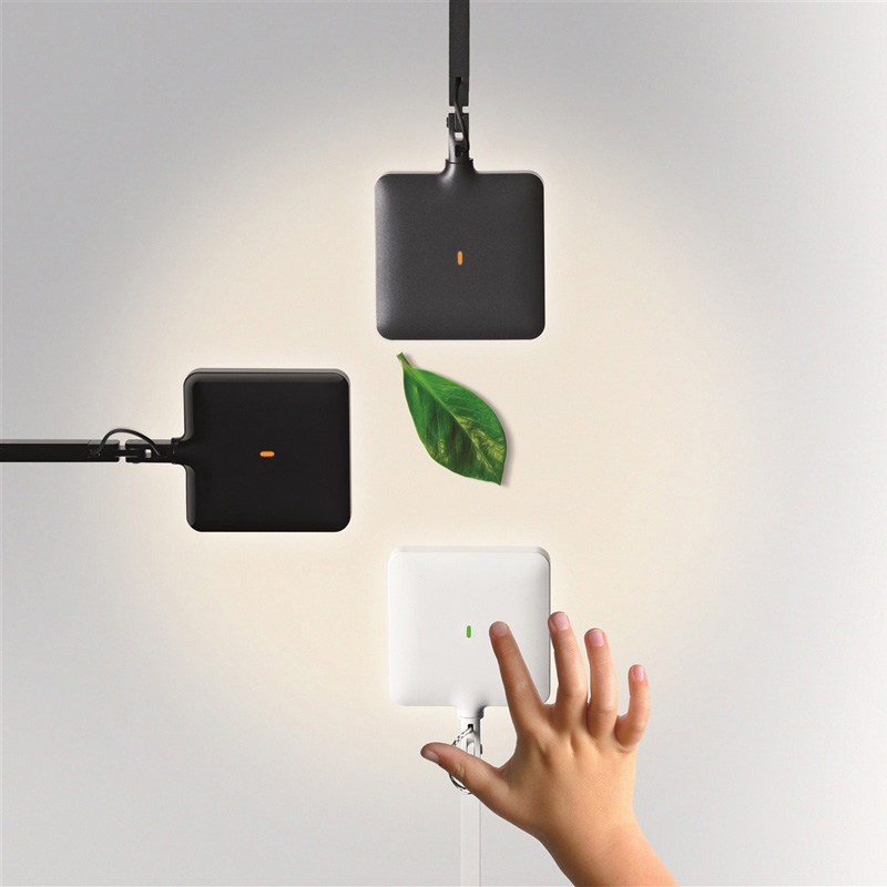 Настольная лампа Kelvin LED Base Shiny black F3311030 by ImperiumLoft