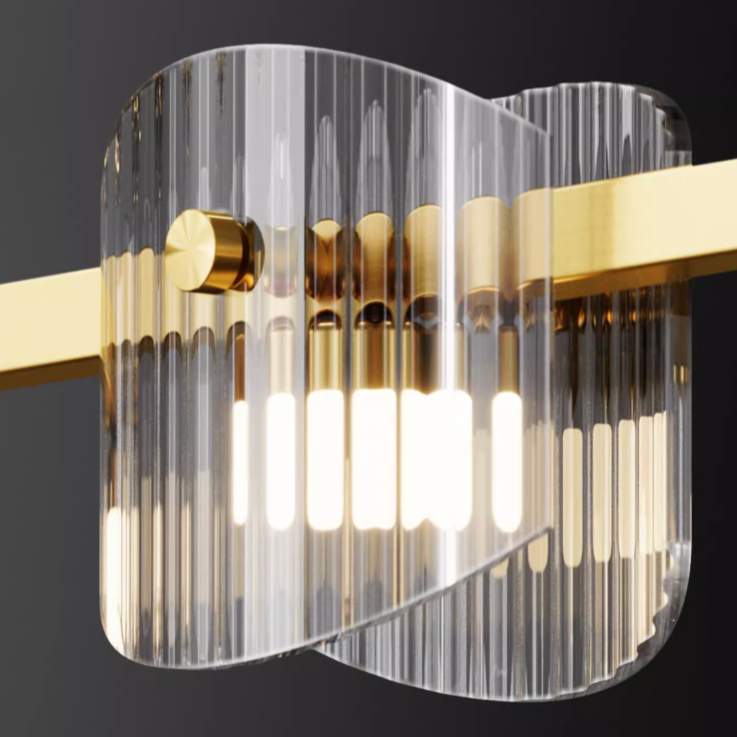 Подвесной светильник NICOLETTA D LONG L130 Black by ImperiumLoft