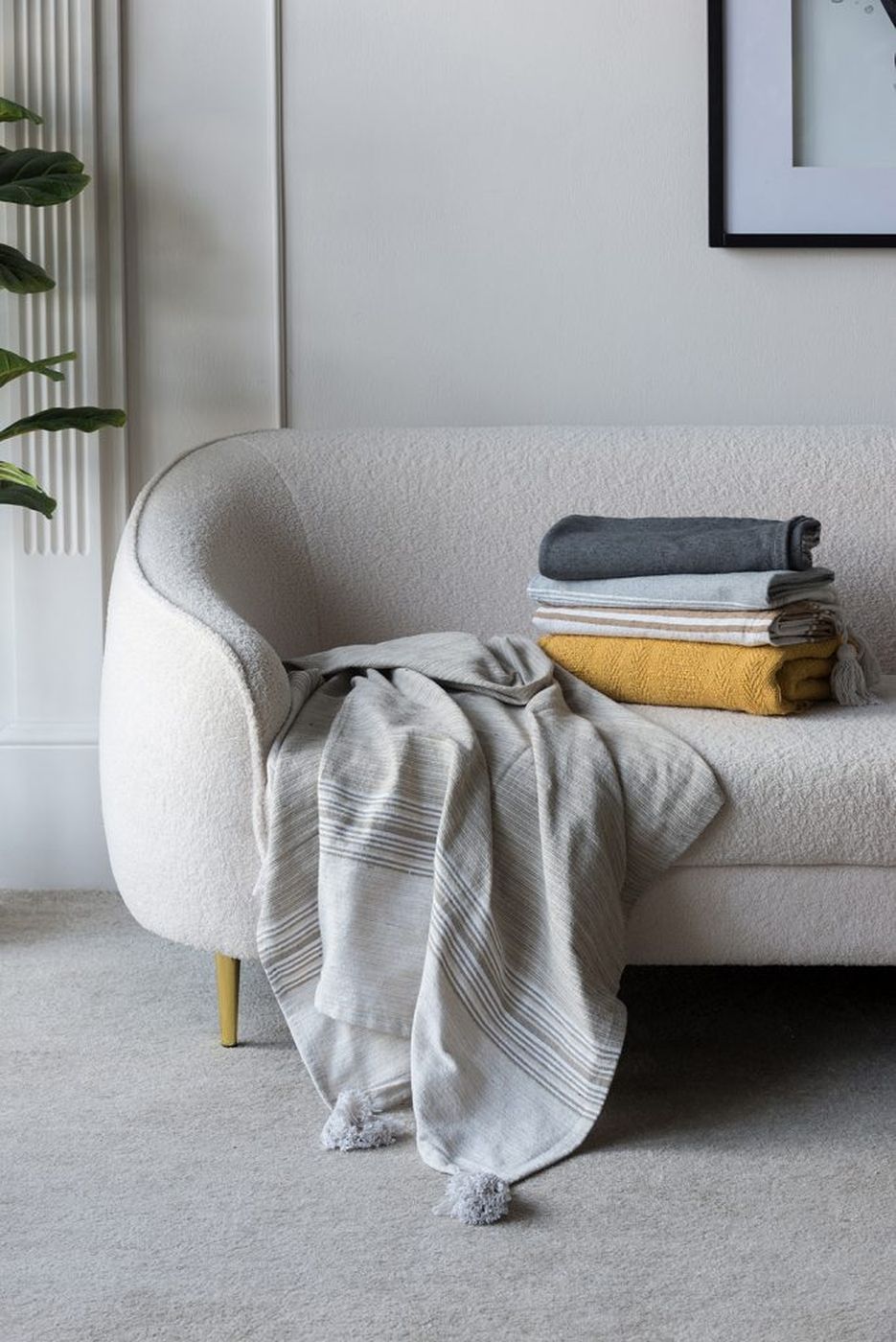 Плед Glasar T83653