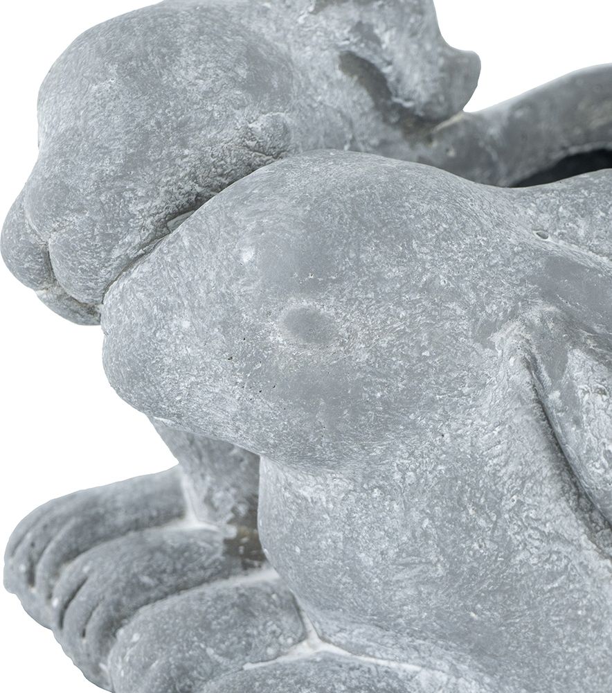 Кашпо Кролики Glasar SA60017-DS