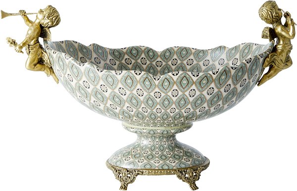 Чаша с ангелами Glasar 31G2199/D457EC/X3497E