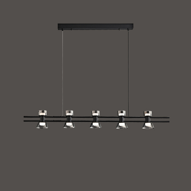 Подвесной светильник BLASIUS LONG L102,5 Black by ImperiumLoft