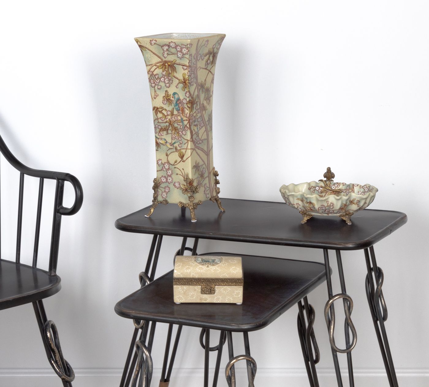 Чаша с птичкой Glasar C482C/HY1680