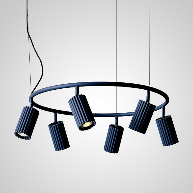 Подвесная люстра MAISY D60 Blue by ImperiumLoft