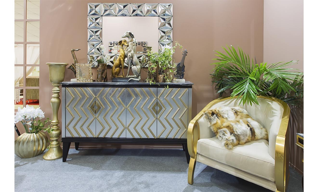 Комод с каменной столешницей Garda Decor ART-1973-S Комод с каменной столешницей Garda Decor ART-1973-S