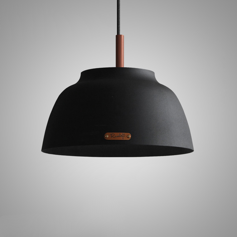 Подвесной светильник RUMLOFT D37 Black by ImperiumLoft