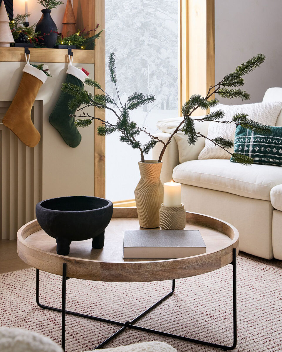 Круглый журнальный стол Рентон Louvre Home LHFCT051123SH