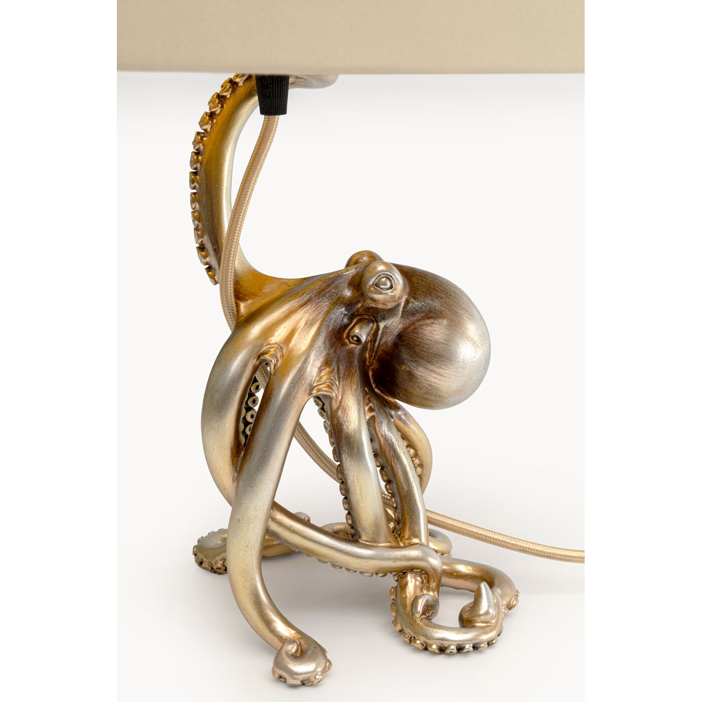 Светильник настольный Octopus Gold 44cm KARE 58076