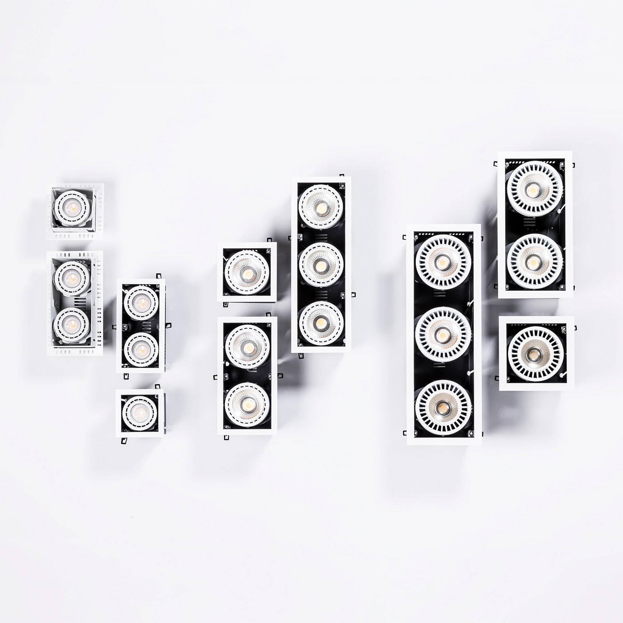 Встраиваемый светильник Colin-2 белый LED 36-50W 4000K Faro