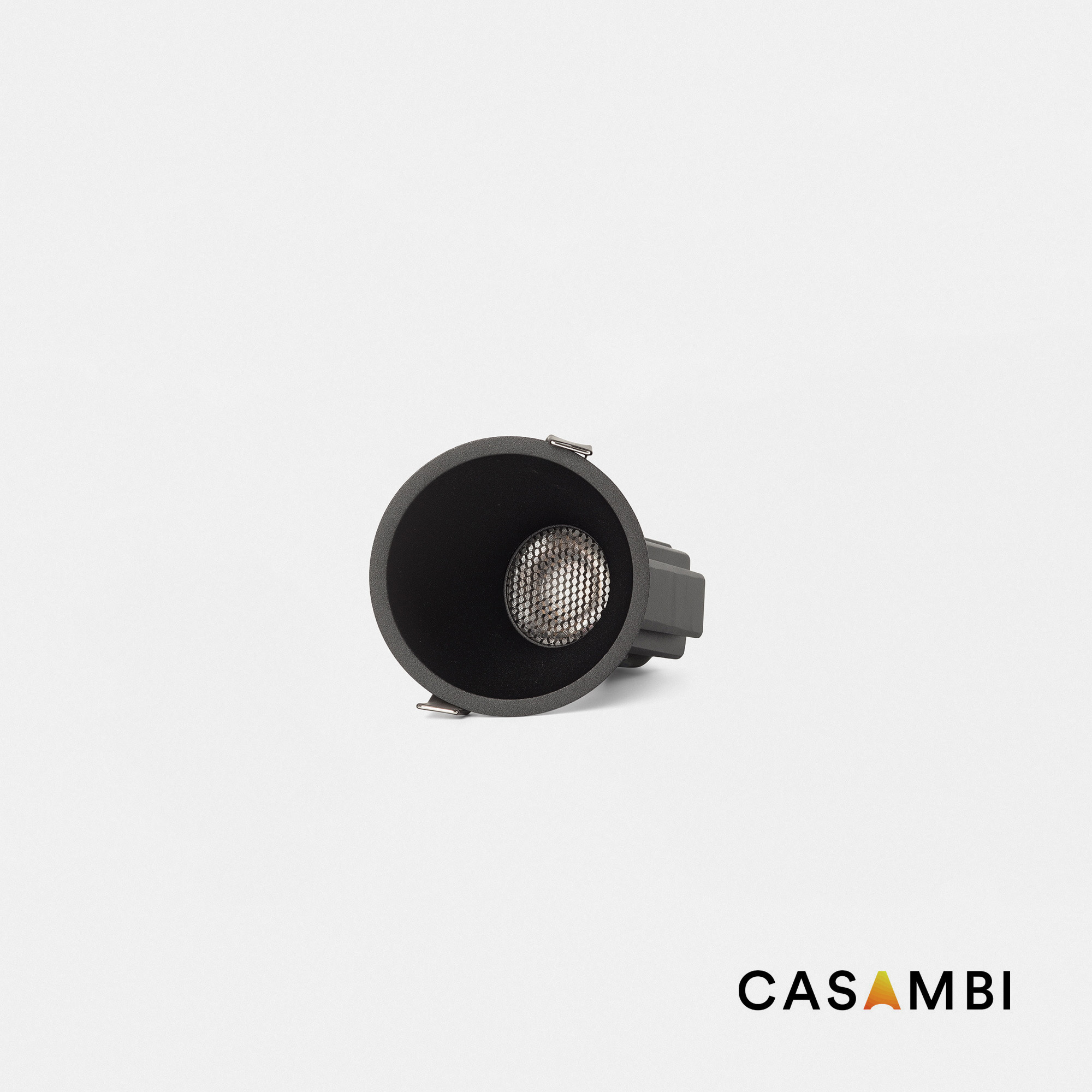 Tulipa Черный встраиваемый потолочный светильник ASIM 10Вт 55° 4000K CRI90 Casambi Faro