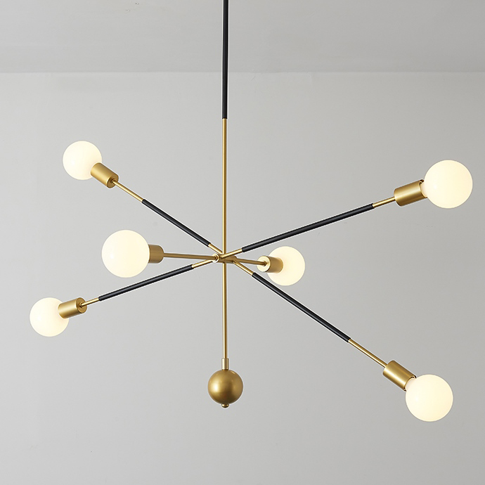 Люстра на штанге ZORA by ImperiumLoft