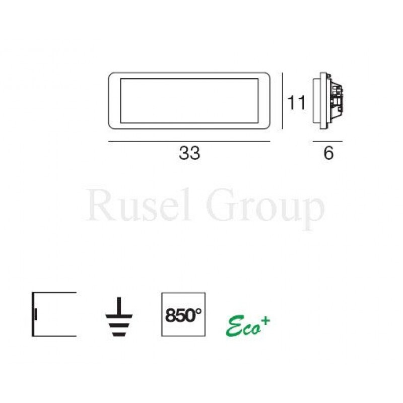 Настенный светильник Linea Light Solido 90261