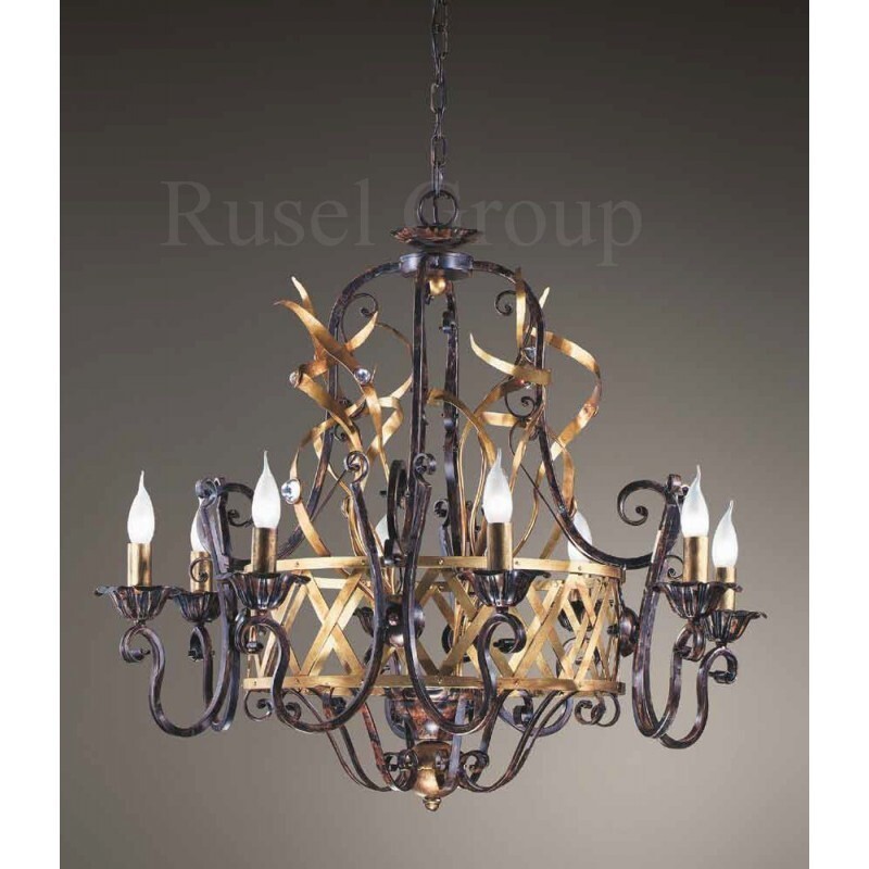 Люстра MM Lampadari FIAMME 6618/8