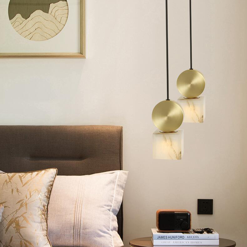 Подвесной светильник BRIXEN ONE L290 gold by ImperiumLoft