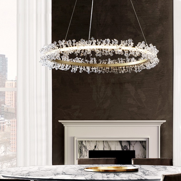 Подвесная люстра THERA D50 Black by ImperiumLoft