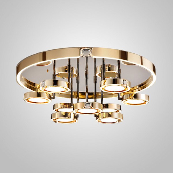 Потолочная люстра SELLIF GOLD D80 by ImperiumLoft