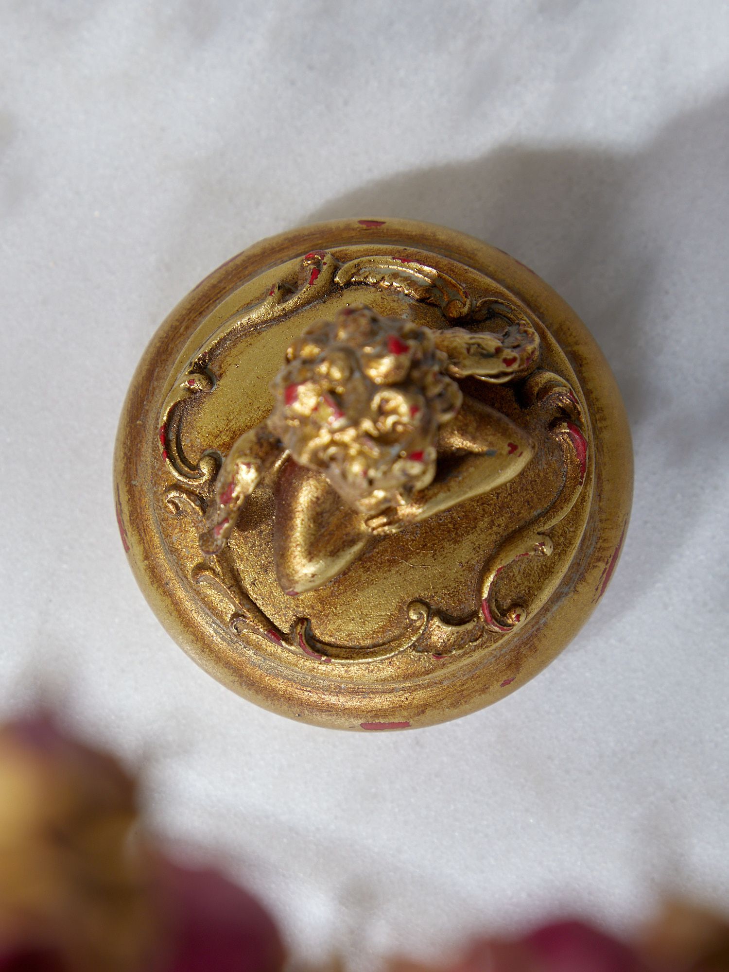 Шкатулка Ангел, под старину Glasar 28-048