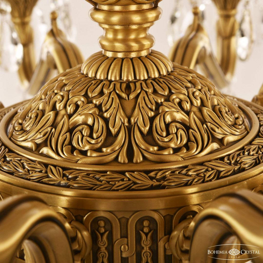 Люстра бронзовая с хрусталём 72402/10/250 B FP FA5S