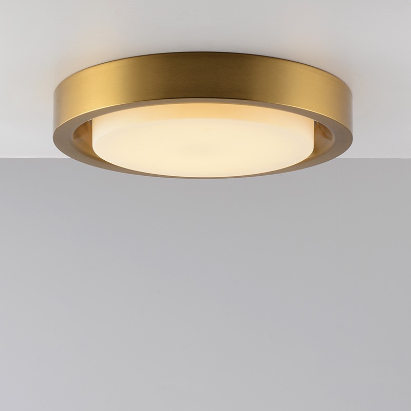 Потолочный светильник BUTTON GOLD D28 by ImperiumLoft