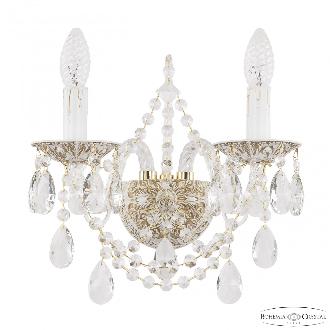 Бра хрустальные AL16311B/2/141 WMG Bohemia Ivele Crystal