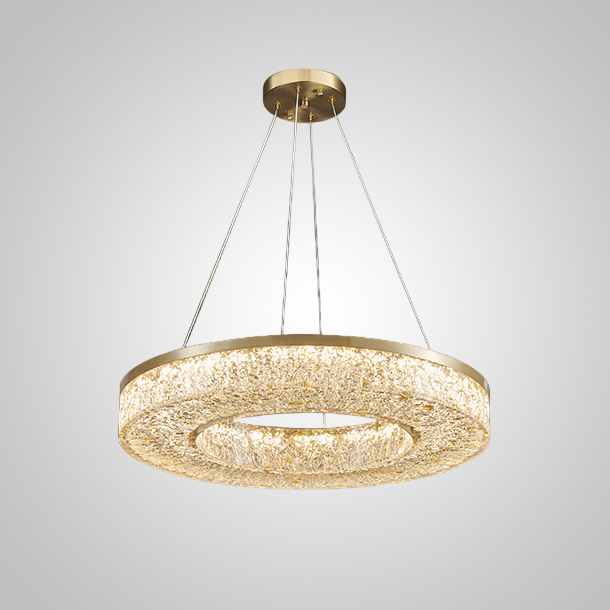 Кольцевая люстра OLAGUS ONE B D50 Brass by ImperiumLoft