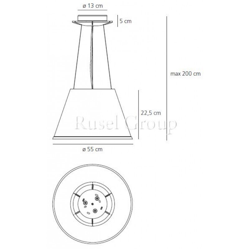 Подвесной светильник Artemide CHOOSE MEGA SOSPENSIONE