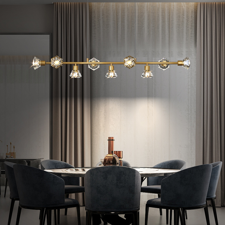 Подвесной светильник KENDRA L83 Brass Black by ImperiumLoft