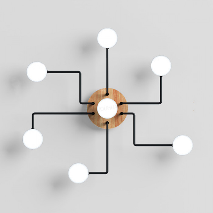 Потолочная люстра SCHEME LED COLOR L132 Green by ImperiumLoft