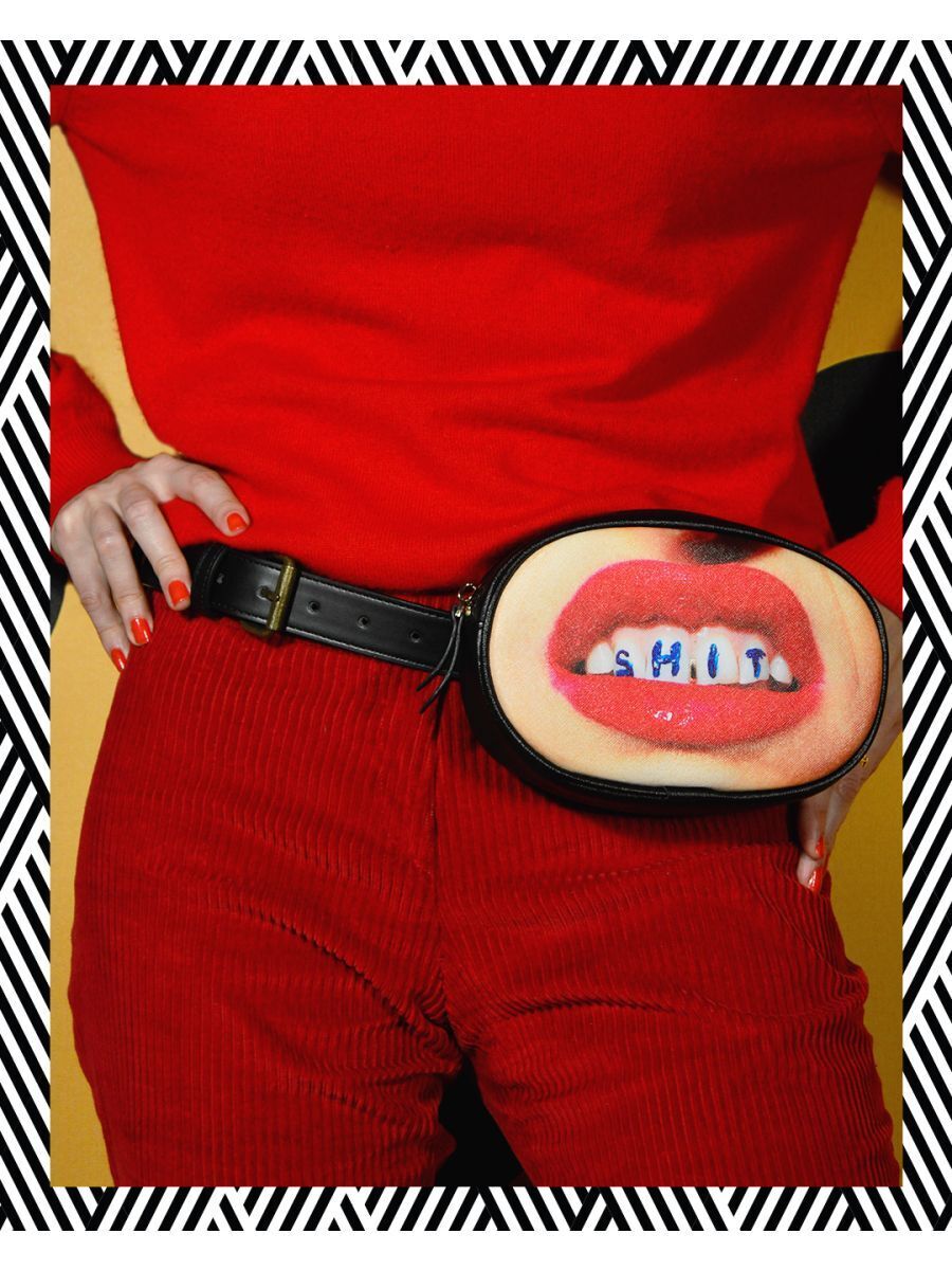 Поясная сумка Seletti Shit 02573