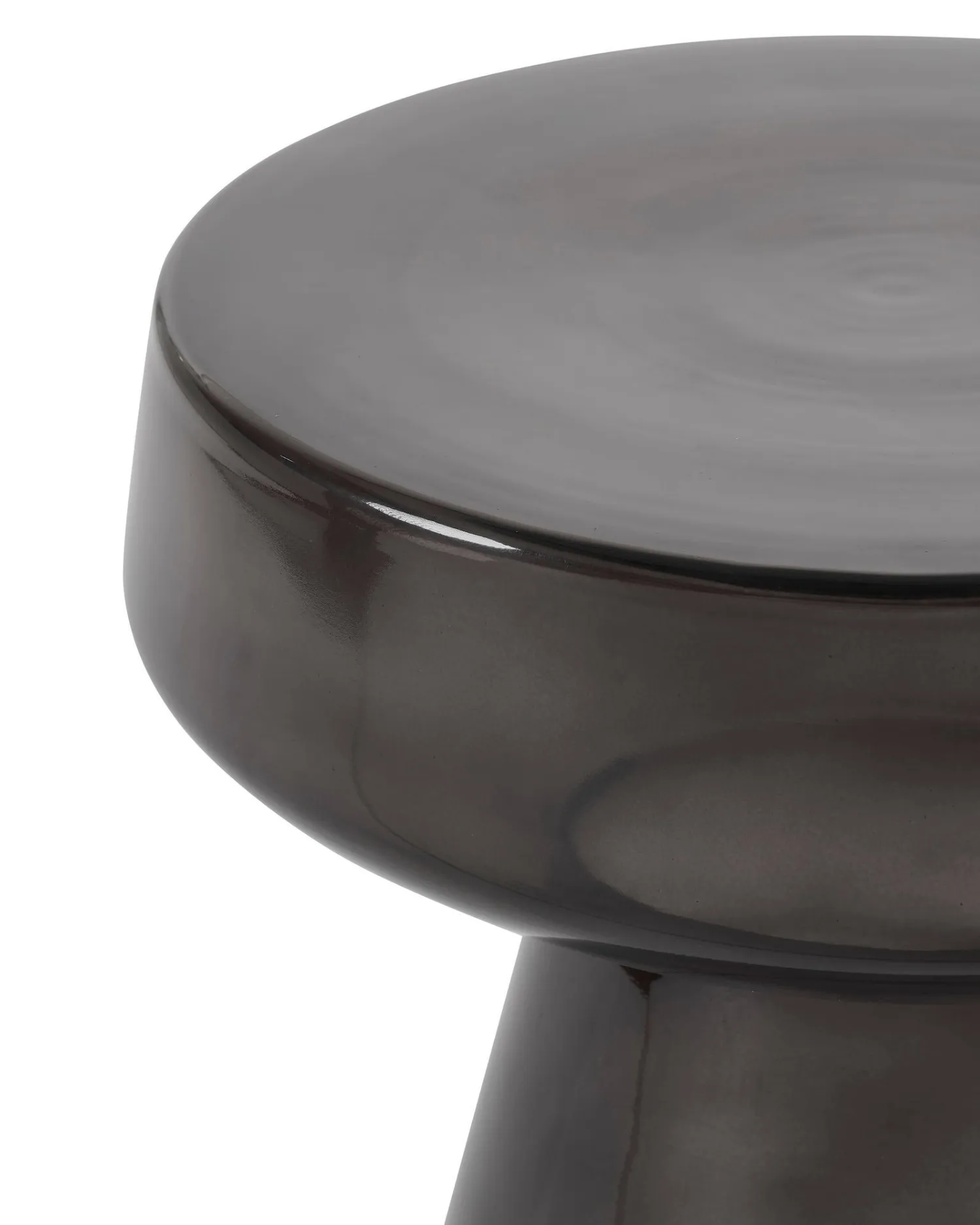 Тёмно-серый приставной столик Флумс Louvre Home P3118XG